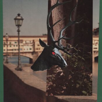 Collages intitolato "n° 3 - Odore" da Martelli, Opera d'arte originale, Collages