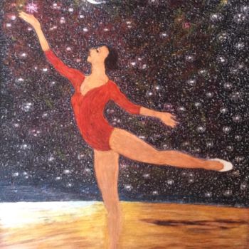 Pittura intitolato "Star hour" da Martin Ashkhatoev, Opera d'arte originale, Acrilico