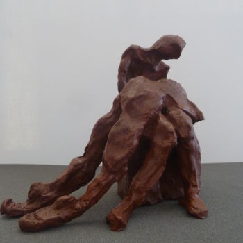Sculpture intitulée "Pieta" par Martin Jobert, Œuvre d'art originale