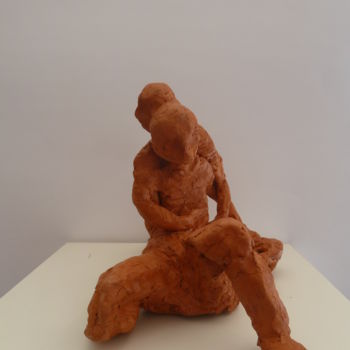 Sculpture titled "Hajimé!" by Martin Jobert, Original Artwork