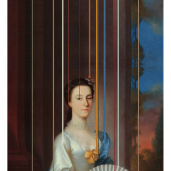Estampas & grabados titulada "Abigail Chesebrough…" por Martín Sigwald, Obra de arte original, Impresión digital