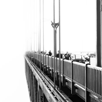 Fotografia intitolato "Bridge to Nowhere" da Martin Wieland, Opera d'arte originale, Fotografia digitale Montato su Plexigla…
