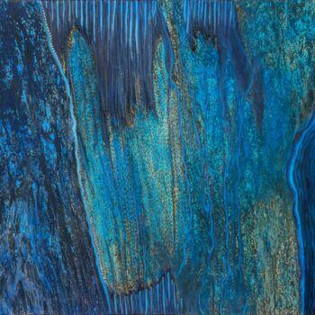 Pintura titulada "The blu world" por Martina Dupont, Obra de arte original, Acrílico Montado en Bastidor de camilla de madera