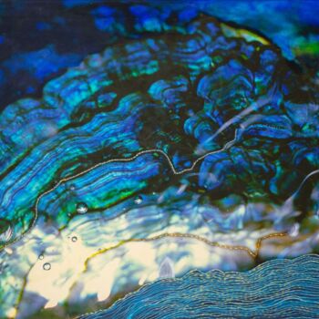 Malerei mit dem Titel "Water, light and sh…" von Martina Dupont, Original-Kunstwerk, Acryl Auf Keilrahmen aus Holz montiert