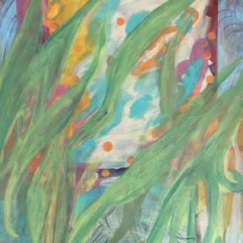 Pittura intitolato "Magic of spring" da Martina Heyd-Jilg, Opera d'arte originale, Acrilico