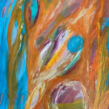 Peinture intitulée "Dancing" par Martina Heyd-Jilg, Œuvre d'art originale, Acrylique