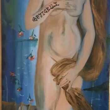 Painting titled ""La Nascita di Vene…" by Martina Marten, Original Artwork, Acrylic