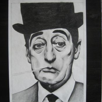 Drawing titled "Totò" by Martina Purificato, Original Artwork, Other