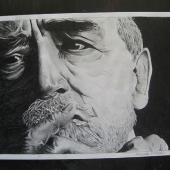 Drawing titled "Vittorio Gassman" by Martina Purificato, Original Artwork, Other