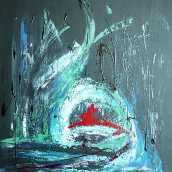 Malerei mit dem Titel "mirage.jpg" von Martine Bruyere, Original-Kunstwerk, Acryl