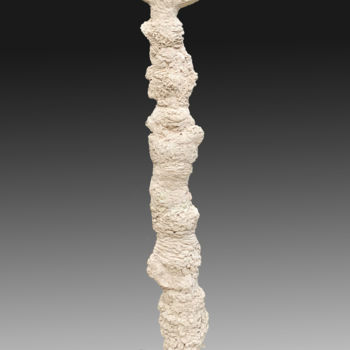 Escultura titulada "Eclosion minérale (…" por Martine Camors, Obra de arte original, Terracota