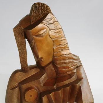 Sculpture intitulée ""L'andalouse"" par Martine Camors, Œuvre d'art originale, Bronze
