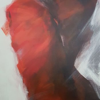 Картина под названием "sans compromis" - Martine Chaperon, Подлинное произведение искусства, Акрил