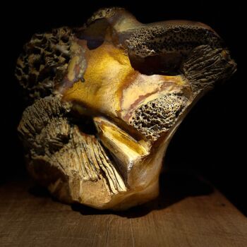 Sculpture intitulée "fonds marin" par Martine France Moreau, Œuvre d'art originale, Argile
