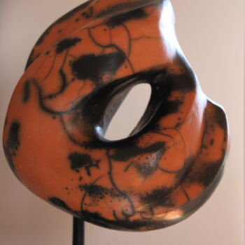 Sculpture titled "univers marin2" by Martine France Moreau, Original Artwork, Ceramics