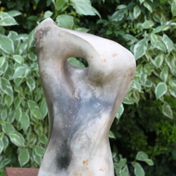 Sculpture titled "torse 2" by Martine France Moreau, Original Artwork, Ceramics