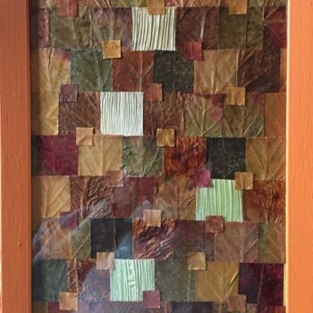 Collages titled "patchwork" by Martine Le Scoul, Original Artwork, Collages