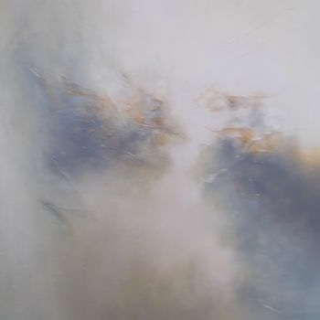 Malarstwo zatytułowany „Lumière après neige” autorstwa Martine Moreau, Oryginalna praca, Olej