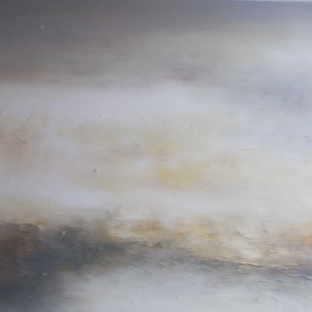 Peinture intitulée "Du Rien" par Martine Moreau, Œuvre d'art originale, Huile