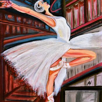 "Private Dancer" başlıklı Tablo Martine Weber tarafından, Orijinal sanat, Akrilik