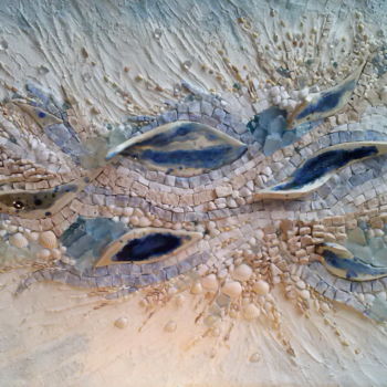 Artesanía titulada "flâneries-oceanes.j…" por Martine Champeaux, Obra de arte original