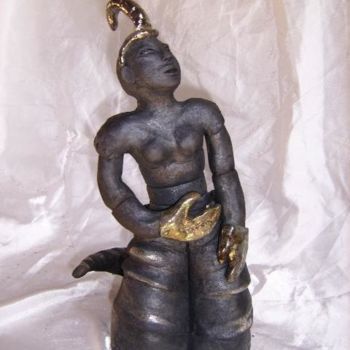 Sculpture titled "le scorpion" by Martine Philis, Original Artwork