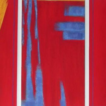 Картина под названием "3 en 1" - Martine Salendre, Подлинное произведение искусства, Пастель