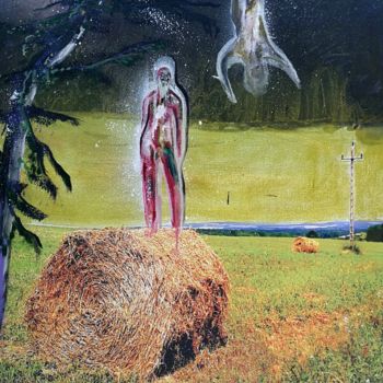 Ζωγραφική με τίτλο "The death and the r…" από Marton Bende, Αυθεντικά έργα τέχνης, Ακρυλικό