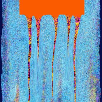 Arte digitale intitolato "Mining for Colour" da Martyn Dymott, Opera d'arte originale, Pittura digitale