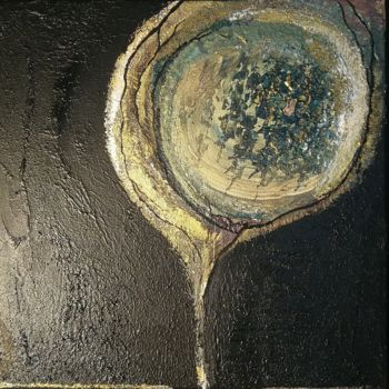 Malerei mit dem Titel "Helium" von Mj, Original-Kunstwerk, Acryl