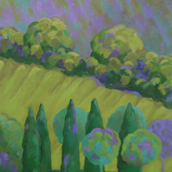 Pintura titulada "umbria-x.jpg" por Mary Downe, Obra de arte original, Oleo