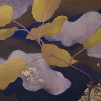 "Hydrangea Aspera 2" başlıklı Tablo Mary Downe tarafından, Orijinal sanat, Petrol