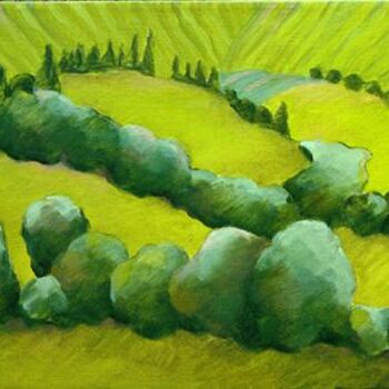 Painting titled "Umbria I" by Mary Downe, Original Artwork, Other