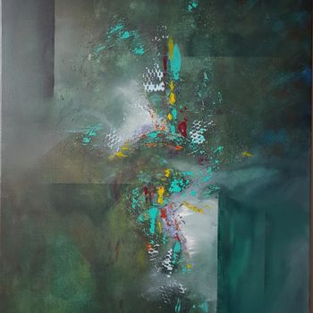 Pintura intitulada ""Les Limbes"" por Mary Fjr, Obras de arte originais, Acrílico