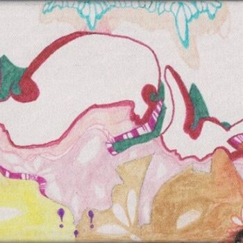 Drawing titled "Ice Cream" by Mary Lee Maynard, Original Artwork, Other