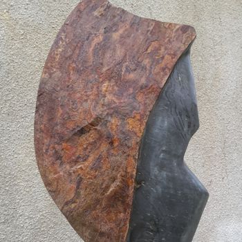 Скульптура под названием "Métamorphose" - Maryvonne Lorgeré, Подлинное произведение искусства, Камень
