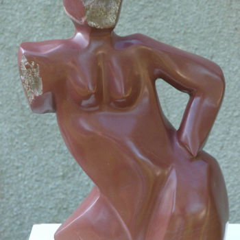 Sculpture titled "Carmen" by Maryvonne Lorgeré, Original Artwork, Stone