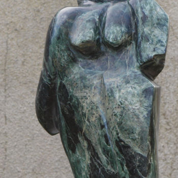 Sculpture intitulée "Sylva" par Maryvonne Lorgeré, Œuvre d'art originale, Pierre