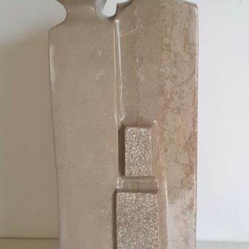 Sculpture titled "Babel3" by Maryvonne Lorgeré, Original Artwork, Stone