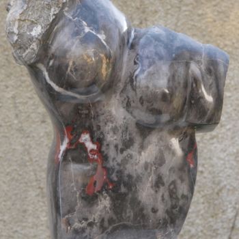 Sculpture titled "Ninon" by Maryvonne Lorgeré, Original Artwork, Stone