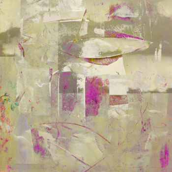 Schilderij getiteld "RENÉ - Limited Edit…" door Mary Ness, Origineel Kunstwerk, Digitale afdruk