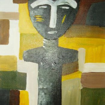 제목이 "Totem"인 미술작품 Marya Da Pena로, 원작, 기름