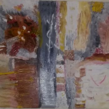 Peinture intitulée "EMBARGO" par Mary-Jo Hertzog, Œuvre d'art originale, Huile