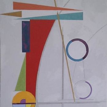 Painting titled "L'EQUILIBRE  ll  D'…" by Maryla, Original Artwork