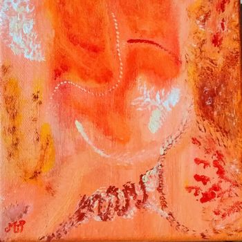 Painting titled "Tristesse" by Maryline Payssé, Original Artwork, Acrylic