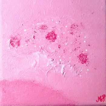 Pintura intitulada "La vie en rose" por Maryline Payssé, Obras de arte originais, Acrílico
