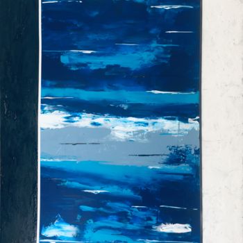 绘画 标题为“La vie en bleu” 由Mlm, 原创艺术品, 丙烯