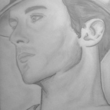 Dibujo titulada "Damon Salvatore rit…" por Marya97, Obra de arte original, Otro