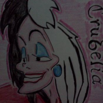 Drawing titled "Crudelia" by Marya97, Original Artwork