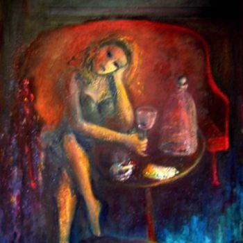 Schilderij getiteld "SPITE - DÉPIT - DES…" door Mary Lozano, Origineel Kunstwerk